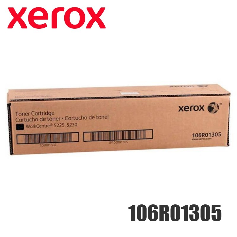 Tóner Xerox 106R01305 original Negro