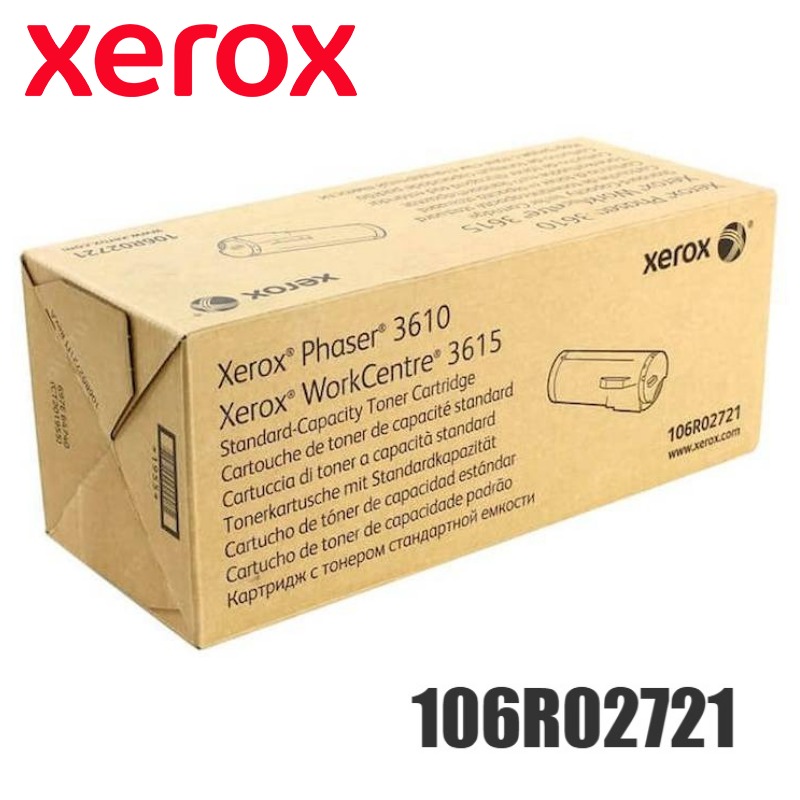 Tóner Xerox 106R02721 original Negro