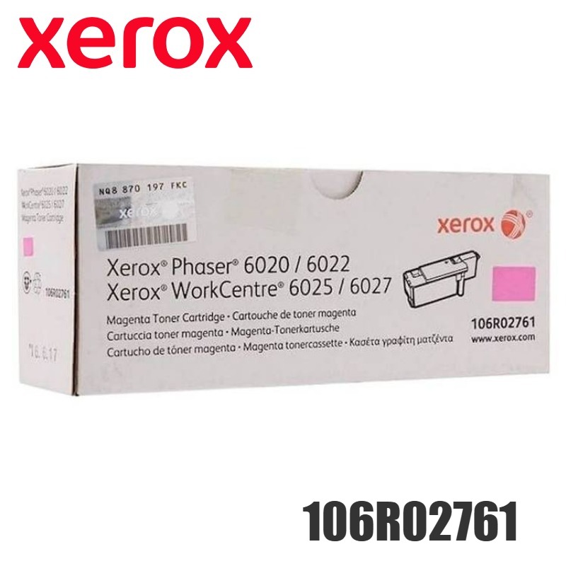Tóner Xerox 106R02761 original Magenta