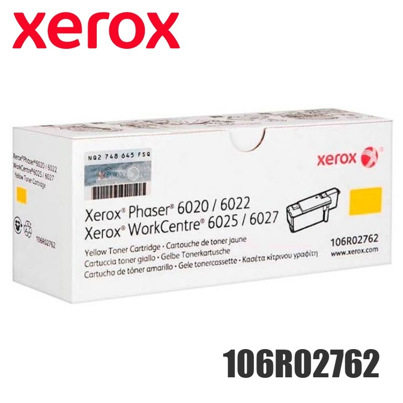 Tóner Xerox 106R02762 original Yellow