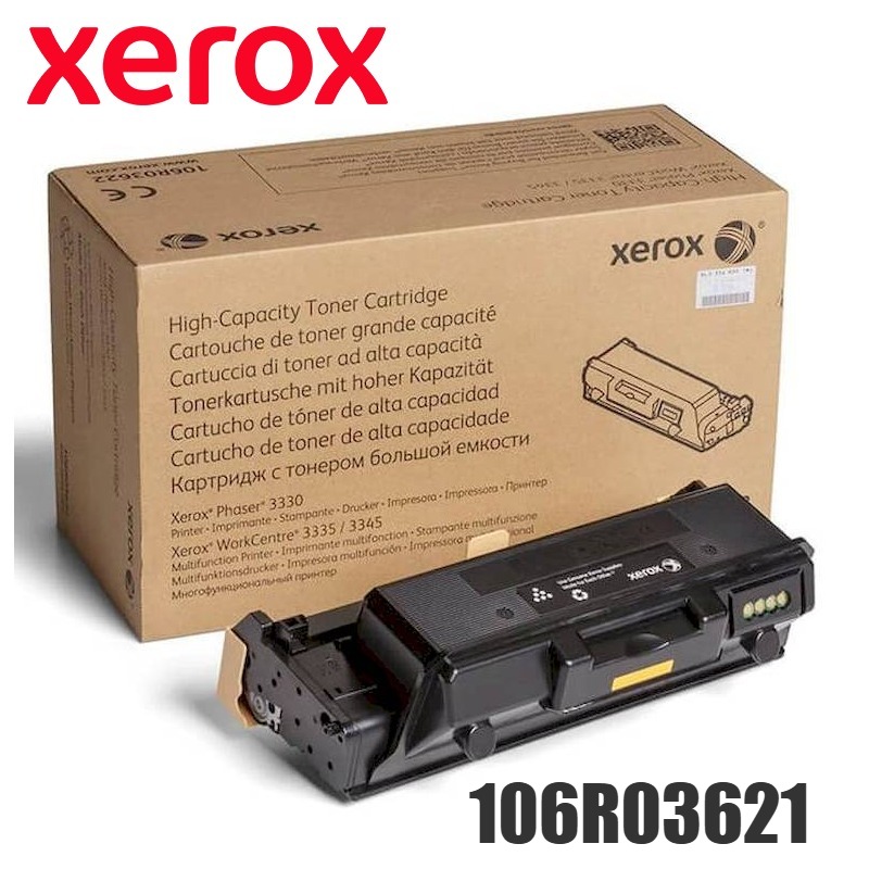 Tóner Xerox 106R03621 original Negro