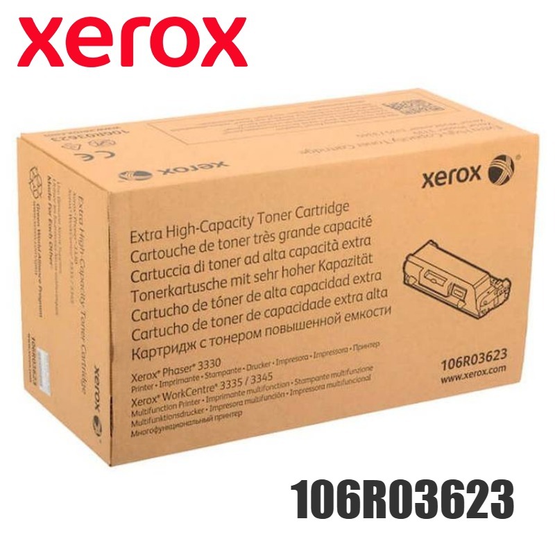 Tóner Xerox 106R03623 original Negro
