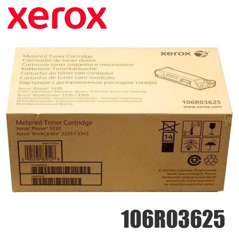 Tóner Xerox 106R03625 original Metered