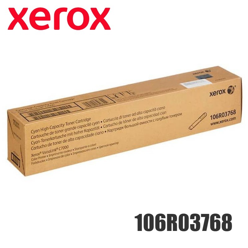Tóner Xerox 106R03768 original Cyan