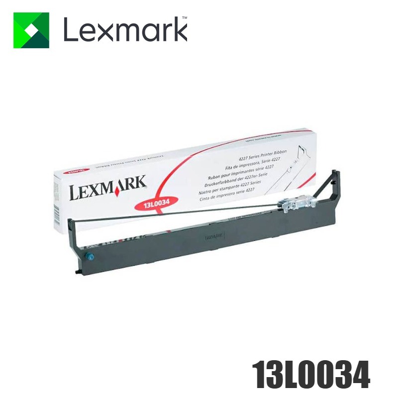 Cinta Lexmark 13L0034 original Negro