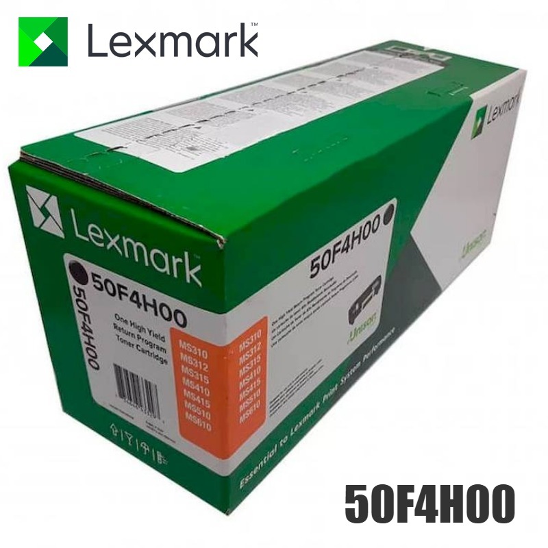 Tóner Lexmark 50F4H00 original Black
