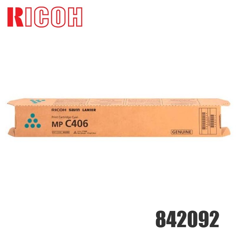 Tóner Ricoh 842092 original Cyan