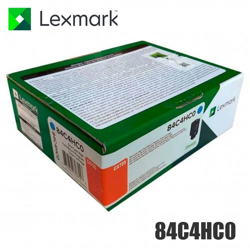 Tóner Lexmark 84C4HC0 original Cyan