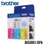 Cartucho Kit de Tintas Brother 5001 3PK Original (Bt5001) CP-T300W, T310, T500W