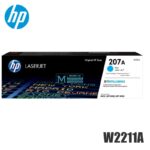 Toner HP 207A Original Cyan (W2211A) MFP M282nw, MFP M283fdn, MFP M283fdw | 1250 Pag