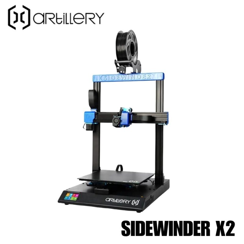 Impresora 3D Artillery Sidewinder X2, gran volumen de 300x300x400mm y extrusor directo