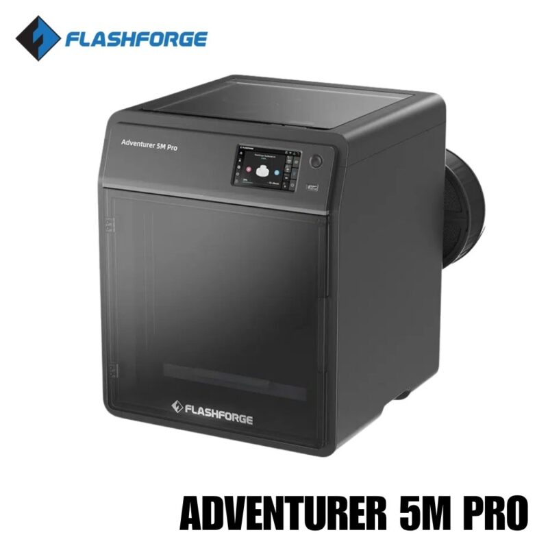 Impresora 3D Flashforge Adventurer 5M Pro, cerrada, alta velocidad y nivelación automática