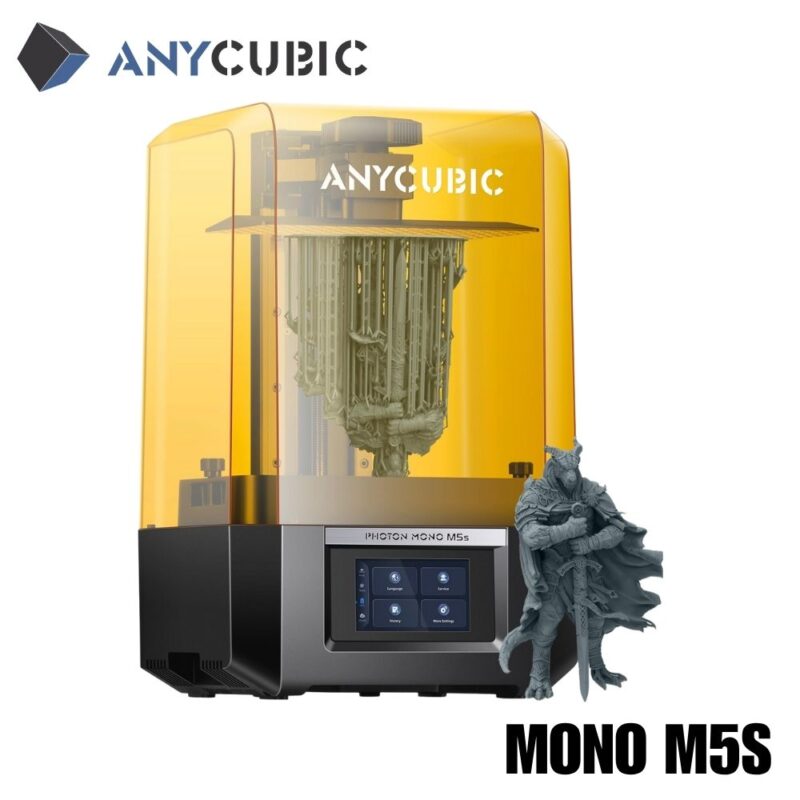 Impresora 3D de Resina Anycubic Photon Mono M5s, resolución 12K y nivelación automática