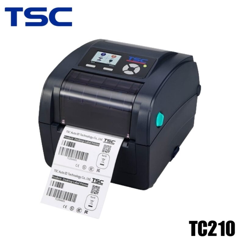 Impresora de etiquetas TSC TC210, de escritorio, 4 pulgadas, con pantalla a color opcional