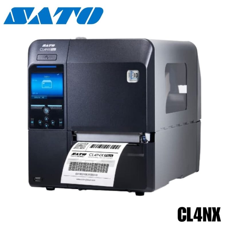 Impresora de etiquetas industrial SATO CL4NX Plus, 4 pulgadas, inteligente y conectada