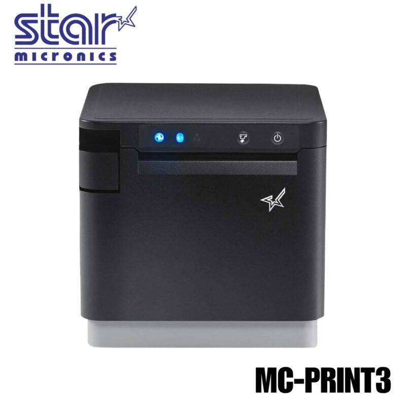 Impresora de recibos Star Micronics mC-Print3, 3 pulgadas, mPOS, conectividad múltiple