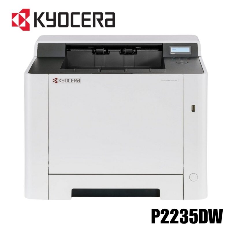 Impresora láser Kyocera ECOSYS P2235dw, monocromática con dúplex, Wi-Fi y red