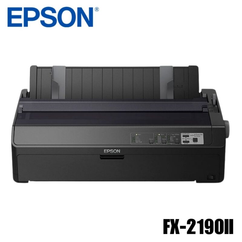 Impresora matricial Epson FX-2190II, carro ancho de 136 columnas, 9 pines y alta velocidad