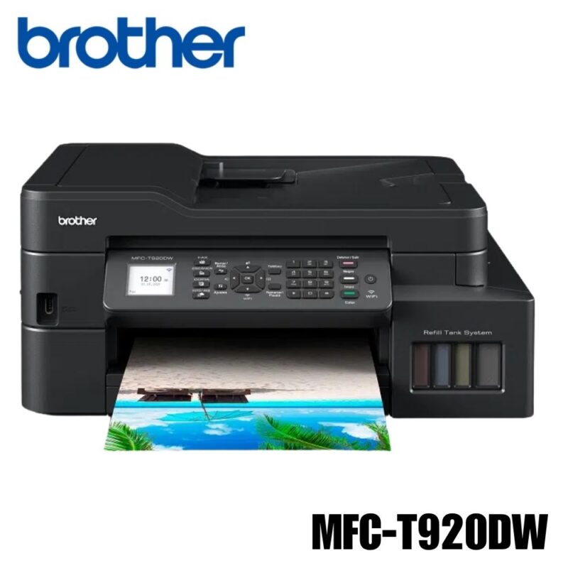 Multifuncional Brother MFC-T920DW, Dúplex, ADF, Wi-Fi, Ethernet y Fax ...