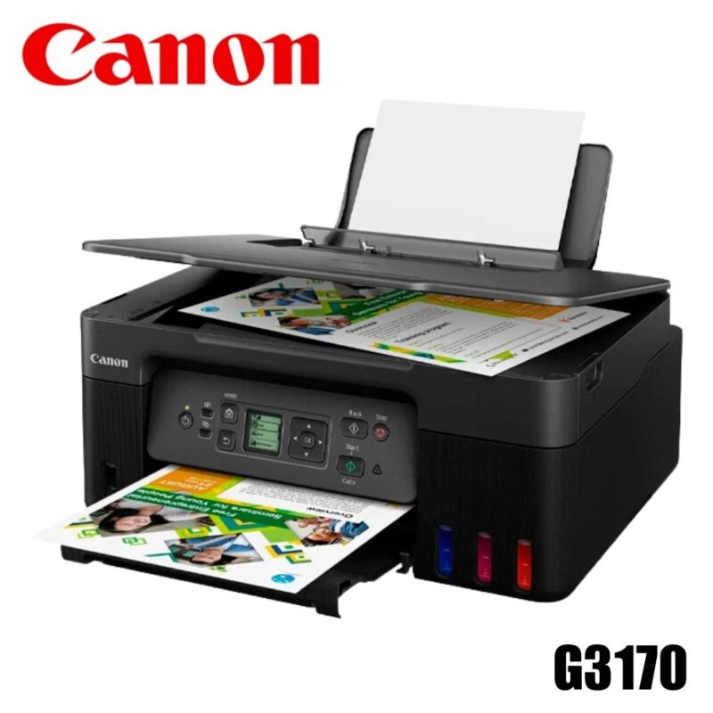 Multifuncional Canon PIXMA G3170, tinta continua, Wi-Fi, compatible con Mac y Chromebook