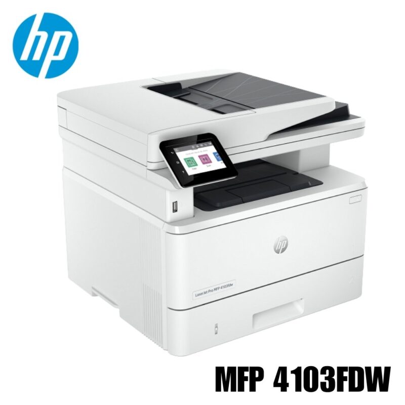 Multifuncional HP LaserJet Pro MFP 4103fdw, 4 en 1 de alta velocidad para empresas