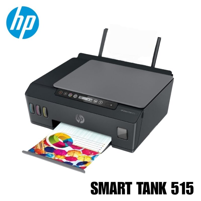 Multifuncional HP Smart Tank 515, sistema de tinta continua con conectividad Wi-Fi