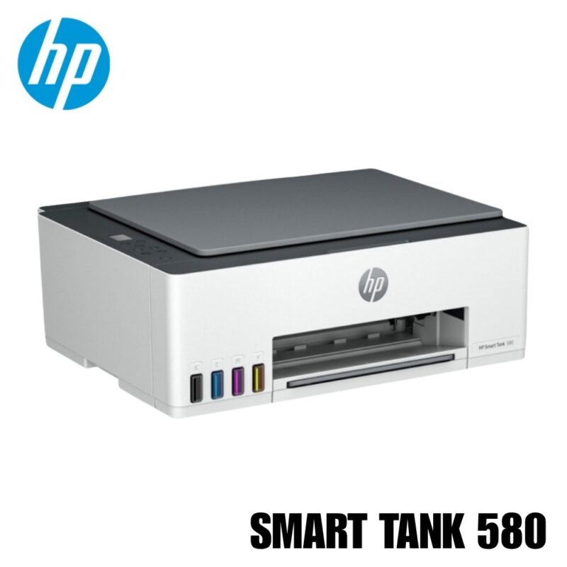 Multifuncional HP Smart Tank 580, tanque de tinta con conectividad Wi-Fi de doble banda