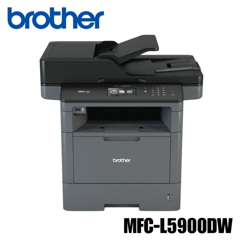 Multifuncional láser Brother MFC-L5900DW, de alto volumen con pantalla táctil a color