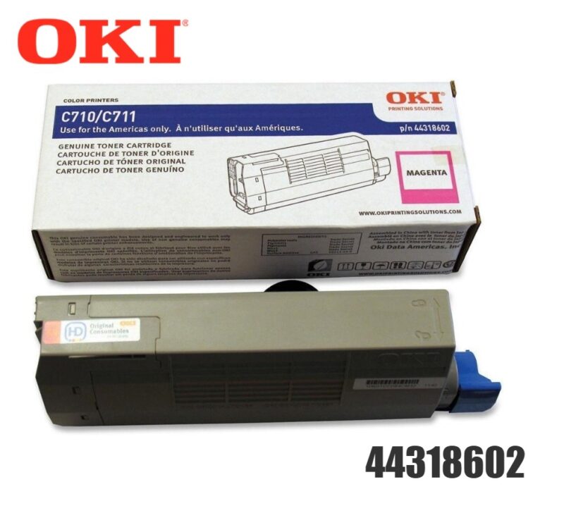 Toner OKI 44318602 Original Magenta | C710, C711 | 11500 Pag