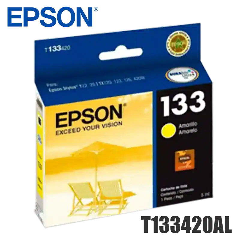 Tinta Epson 133 Yellow