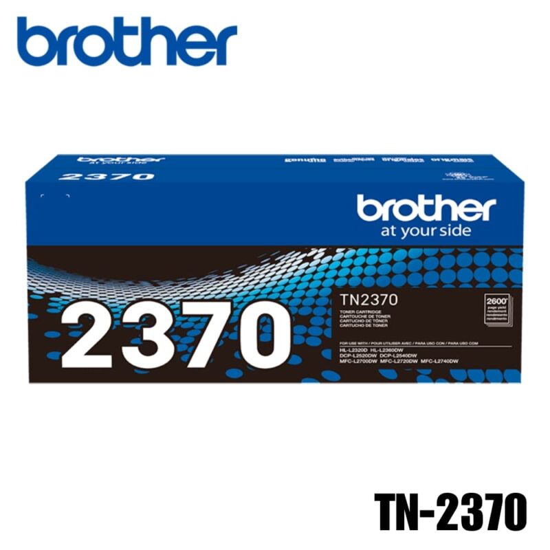 Toner Brother TN-2370 Original Black (2370) HL L2320D, L2360DW, DCP L2520DW | 2600 Pag