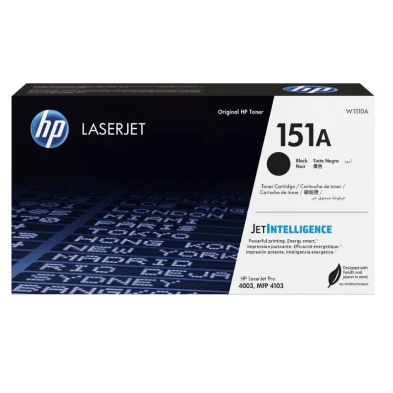 Toner HP 151A Original Negro (W1510A) LaserJet Pro 4003, 4103 | 3050 Pag