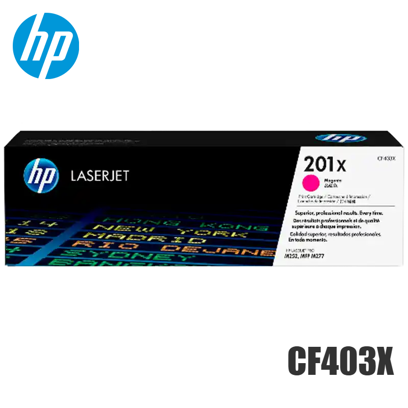 Toner HP 201X CF403X Magenta