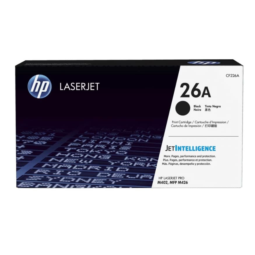Toner HP 26A Original Negro (CF226A) LaserJet Pro M402dn, M402n, M402d | 3100 Pag: imagen 2