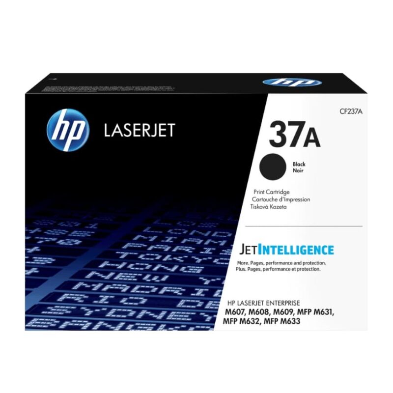 Toner HP 37A Original negro (CF237A) LaserJet Pro M631dn, M631h, M631z | 11000 Pag