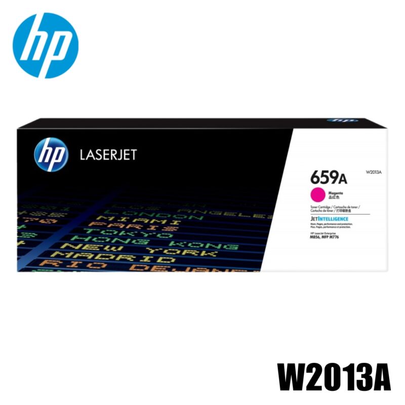 Toner HP 659A Original Magenta (W2013A) Color LaserJet Enterprise M776dn, M856dn, M856x | 13000 Pag