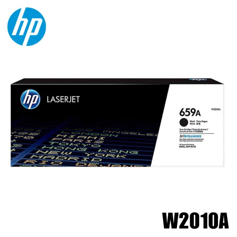 Toner HP 659A Original Negro (W2010A) Color LaserJet Enterprise M776dn, M856dn, M856x | 16000 Pag