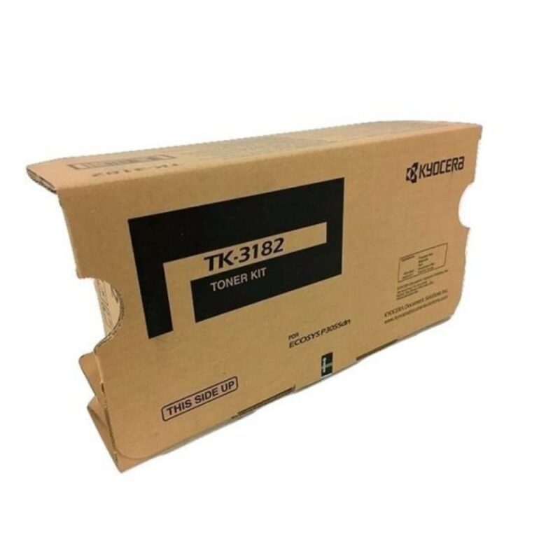 Toner Kyocera TK-3182 Original Negro (3182) FS-P3055DN, M3655IDN | 21000 Pag