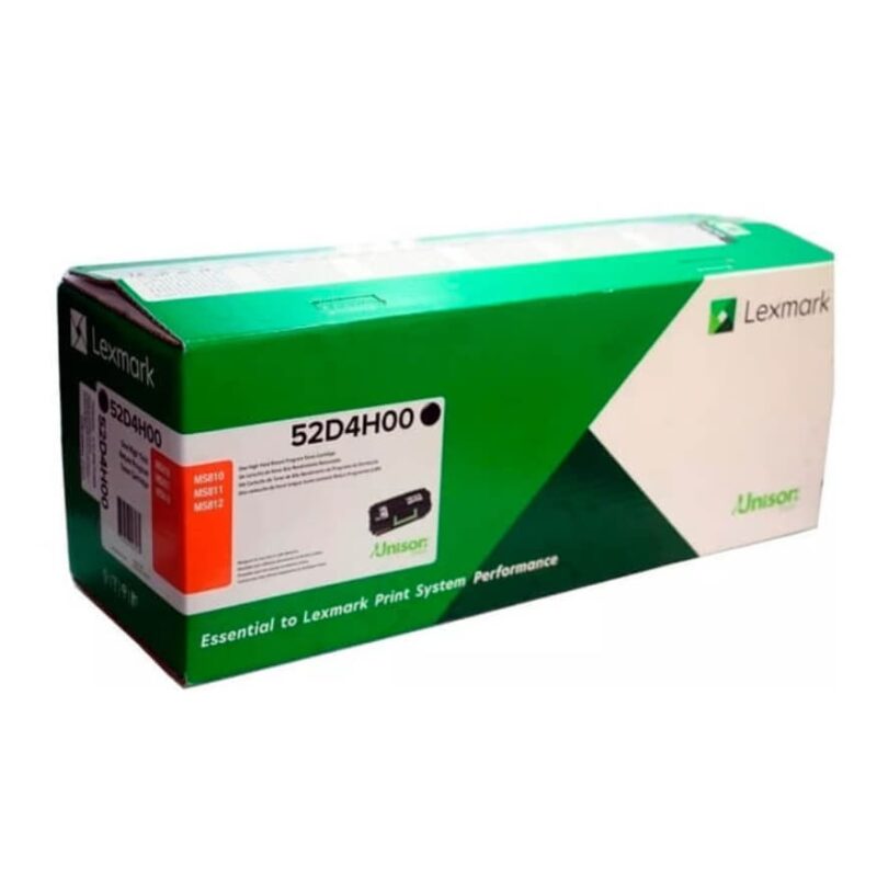 Toner Lexmark 52D4H00 Original Black | MS810de, MS812dn, MS812de | 25000 Pag