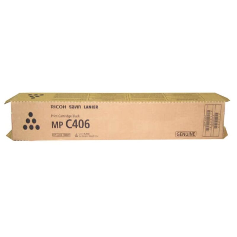 Toner Ricoh 842091 Original Black | Aficio MP C306, C406 | 17000 Pag