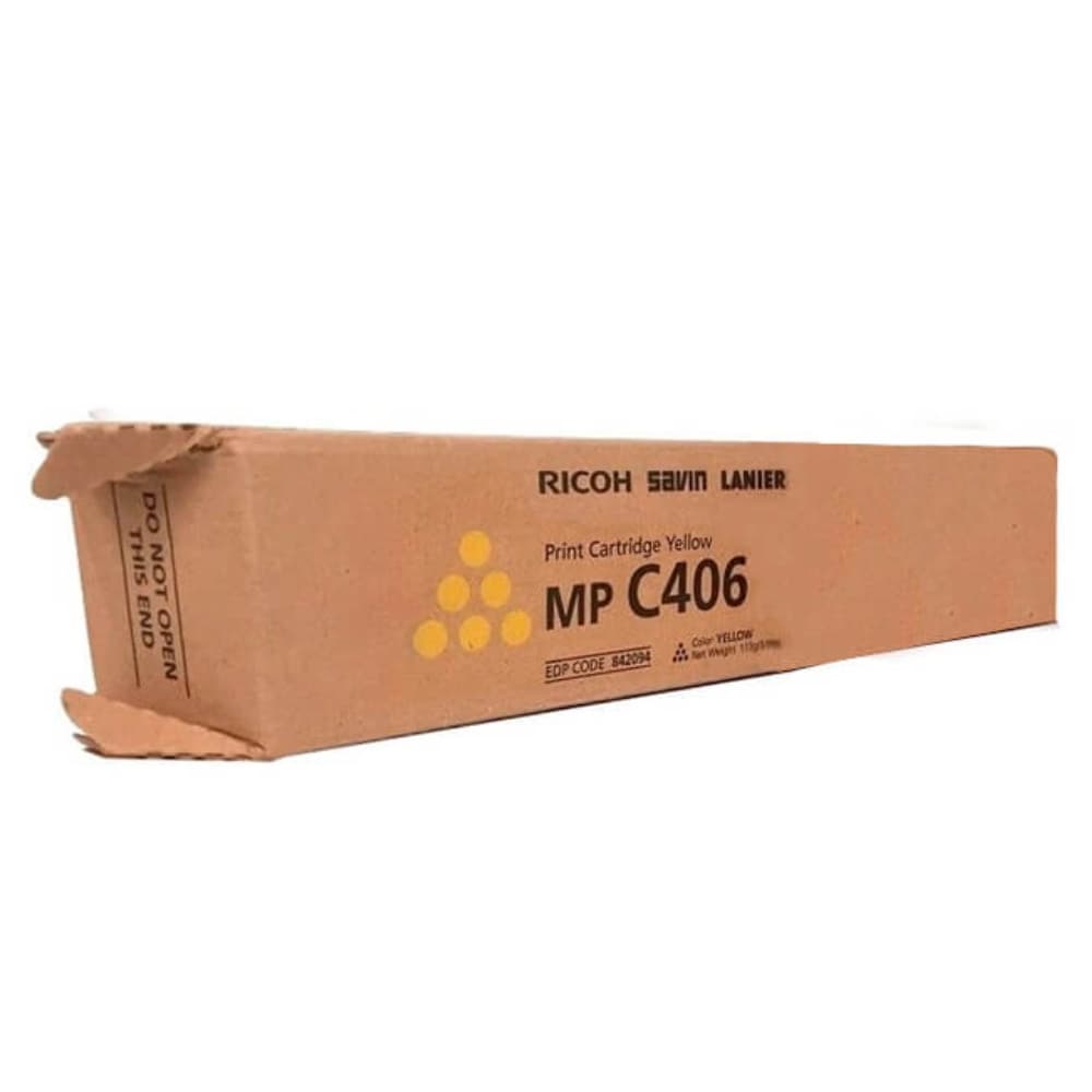 Toner Ricoh 842094 Original Yellow | Aficio MP C306, C406 | 6000 Pag: imagen 2