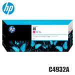 Tinta HP 81 original C4932A Magenta