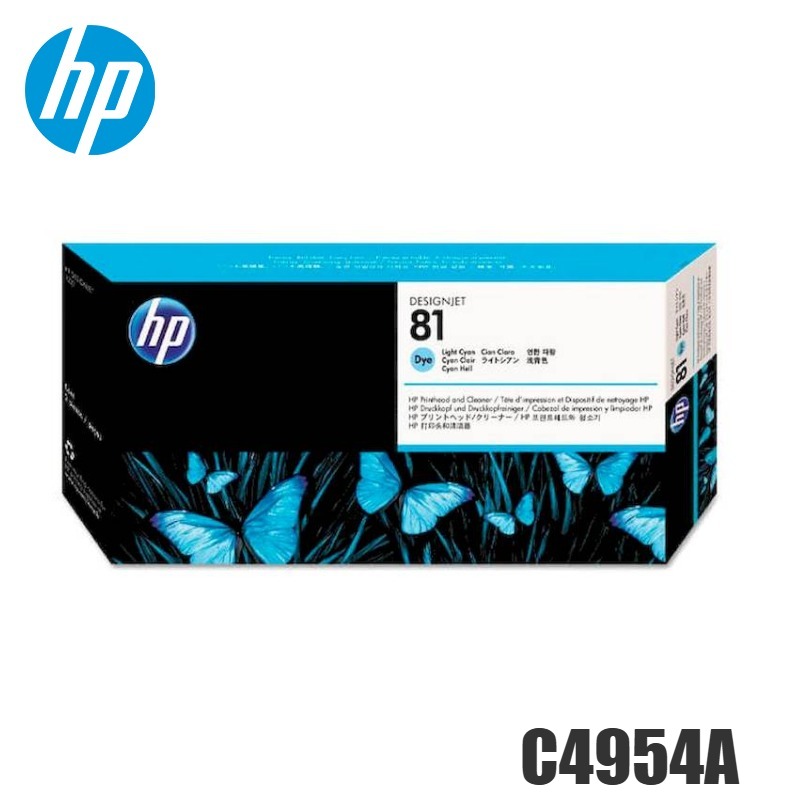 Cabezal HP C4954A Lt Cyan 81 original