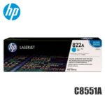 Tóner HP 822A original C8551A cyan