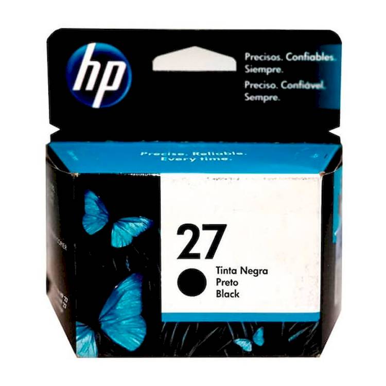 Tinta HP 27 original C8727AL Negro
