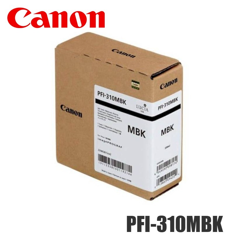 Tinta Canon PFI-310MBK Matte Black ? original ?