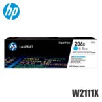 Cartucho de Tóner HP 206X LaserJet Original Cyan