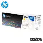 Tóner HP 304A original CC532A yellow