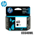 Tinta HP 60 original CC640WL Negro