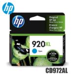 Tinta HP 920XL original CD972AL Cyan